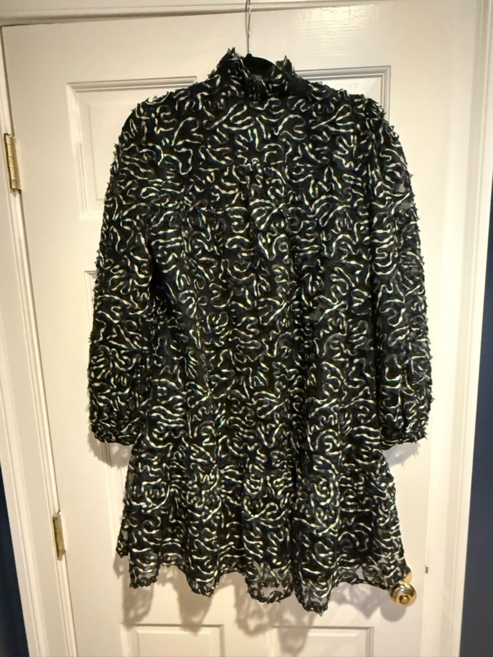 Tuckernuck Nightly Organza Palmerston Dress, size large - Picture 3 of 4